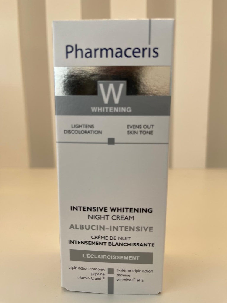 Pharmaceris Intensive Whitening Night Cream Albucin Intensive 30ml