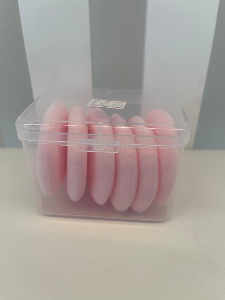 Triangle Makeup Sponge Pack of 6 (Pink)