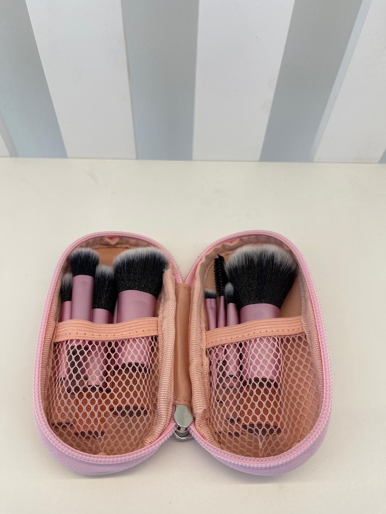 Travel Size Makeup Brushes with Case 