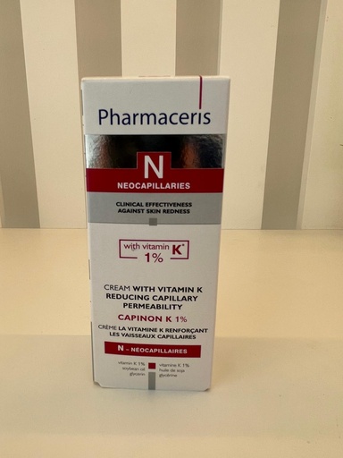 Pharmaceris Neocapillaries Capinon K 1% Cream with Vit. K 30ml