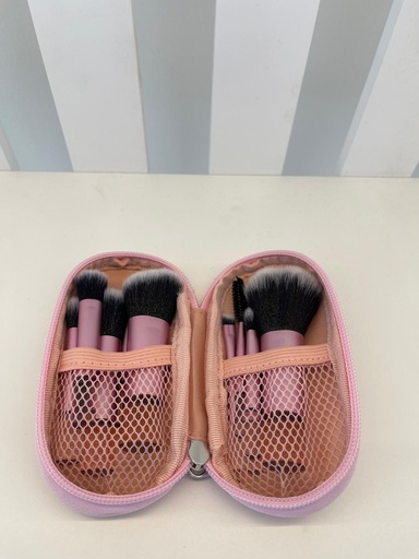 Travel Size Makeup Brushes with Case 